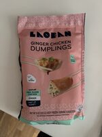 Ginger Chicken Dumplings