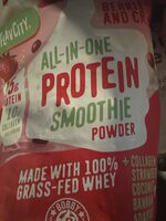 All-In-One Protein Smoothie Powder Berries and Cream