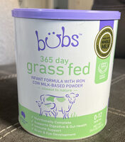 365 Day Grass Fed Infant Formula with Iron