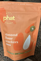 Almond Flour Crackers Cheddar