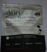 Super Mushroom FOCUS Gummies Wils Lion's Mane, Alpha GPC & Rhodiola