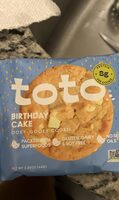 Birthday cake cookie