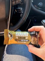 Banana Cream Crispy Protein Bar