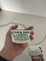 Plain & Simple Tezza Greek Yogurt Made From Soymilk