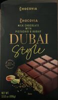 Milk Chocolate With Pistacho & Kadaif Dubai Style