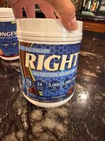 Right Nutrition Shake Mix Chocolate Flavor