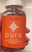 Organic apple cider vinegar gummies