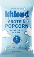 Olive Oil and Sea Salt Protein Popcorn