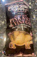 Himalayan Pink Salt & Vinegar Flavored Chicharrones Fried Pork Rinds