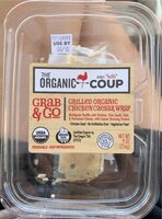 Grilled organic chicken caesar wrap