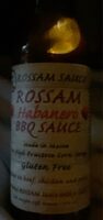 Rossam Habanero BBQ sauce