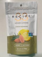 Lemon rosemary infused almonds