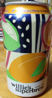 Willie's Superbrew Hard Seltzer Sparkling Mango and Passionfruit