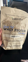 Grass Fed Whey Protein With Colostrum Vanilla Flavor