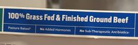 100% Grass Fed & Finished Ground Beef