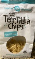 Unsalted white corn tortilla chips