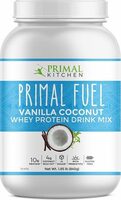 Primal fuel vanilla coconut whey protein powder-