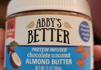 Protein infused chocolate coconut almond butter