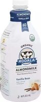 Organic almondmilk vanilla bean
