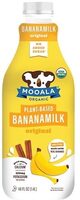 Organic banana milk