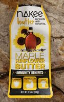 Maple Sunflower Butter