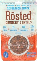 Crunchy Lentils, Actually Spicy