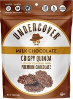 Chocolate Quinoa Crisps Milk Chocolate