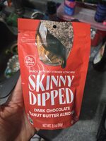 Dark Chocolate Peanut Butter Almonds