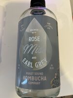 Rose Mist and Earl Grey Kombucha