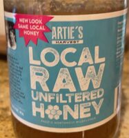 Local Raw Honey, Unfiltered Honey