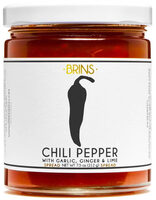 Brins - Chili Pepper Jam with Garlic and Ginger. 212g (7.5oz) Jar