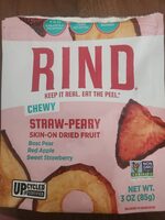 Straw-Peary Skin-On Dried Fruit