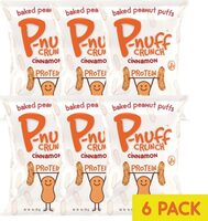 Baked peanut puffs cinnamon