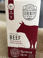 Beef with kale & sweet potato