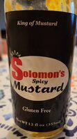Solomon's Spicy Mustard