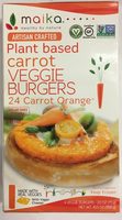 Maika, Veggie Burger, Carrot Orange