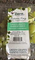Autumn King Green Seedless Grapes