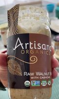 Raw walnut butter with cashews