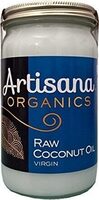 Organics raw virgin coconut oil