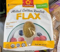 Milled golden roasted Flax