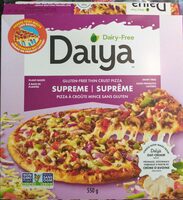 Gluten-Free Thin Crust Pizza Supreme