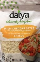 Mild cheddar style shreds