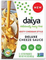 Dairy-Free Zesty Cheddar Cheese Sauce