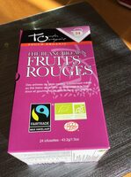 Promo Lot De 6 Touch Organic Thé Blanc Aux Fruits Rouges Bio