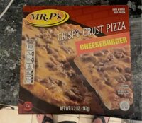 Crispy Crust Pizza Cheeseburger