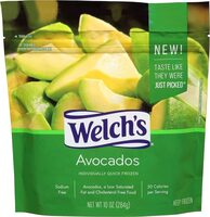 Frozen avocados