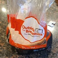Vegan oat bread