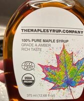 100% Pure Maple Syrup Grade A