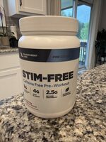 Stim-Free Caffeine Free Pre-Workout Tropical Punch