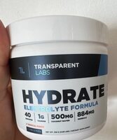 HYDRATE Electrolyte Formula